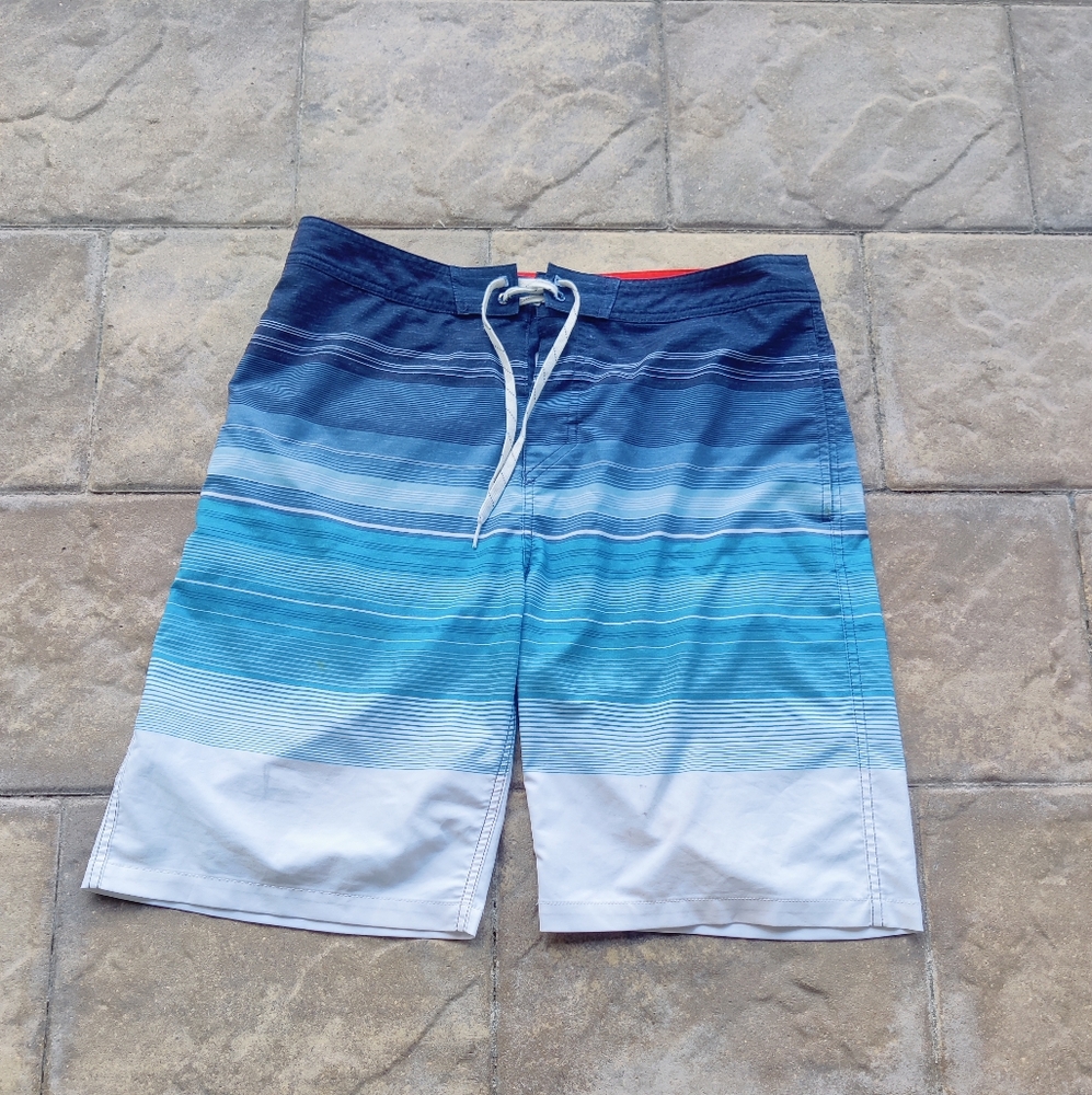 Men Swim Trunks Size 32 Blue
